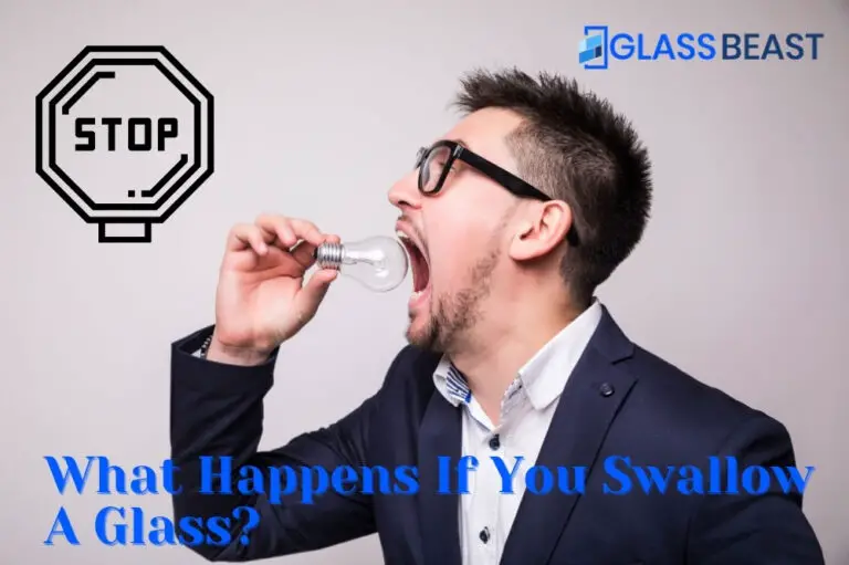 what happens if you swallow glass