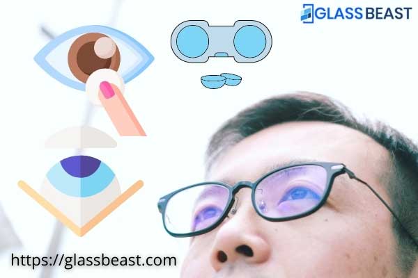 can you wear blue light glasses with contact lenses