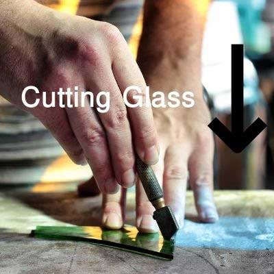 Step-3: Cut Glass
