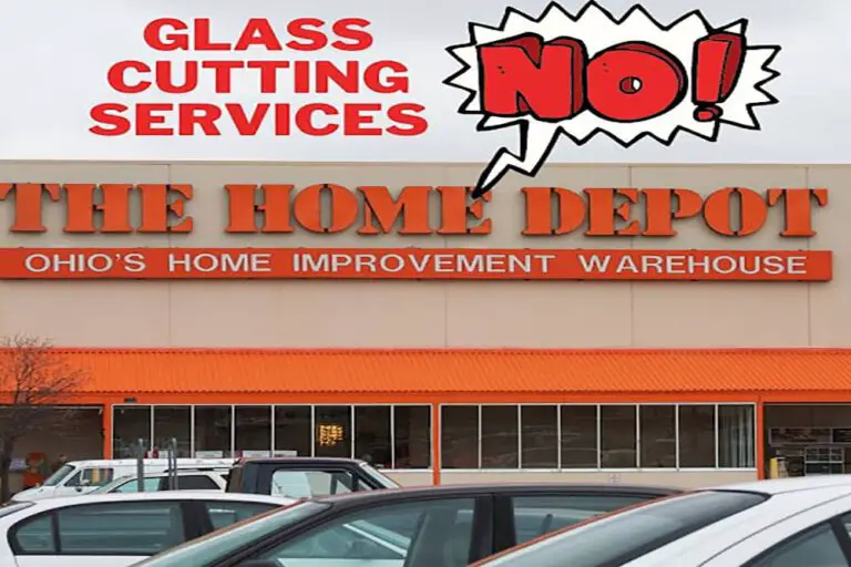 Does home depot cut glass