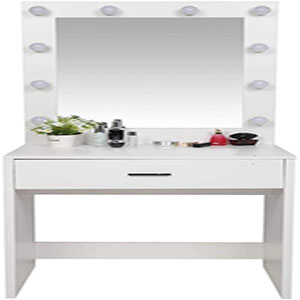 Carson-Dellosa Table Set with Lighted Mirror