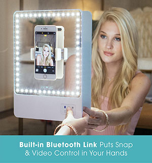  GLAMCOR Riki Skinny Mirror with Selfie Function