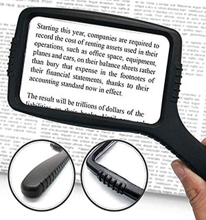 MagniPros Jumbo Size Magnifying Glass