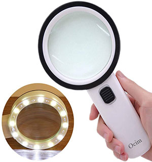 Ocim Magnifying Glass with Light
